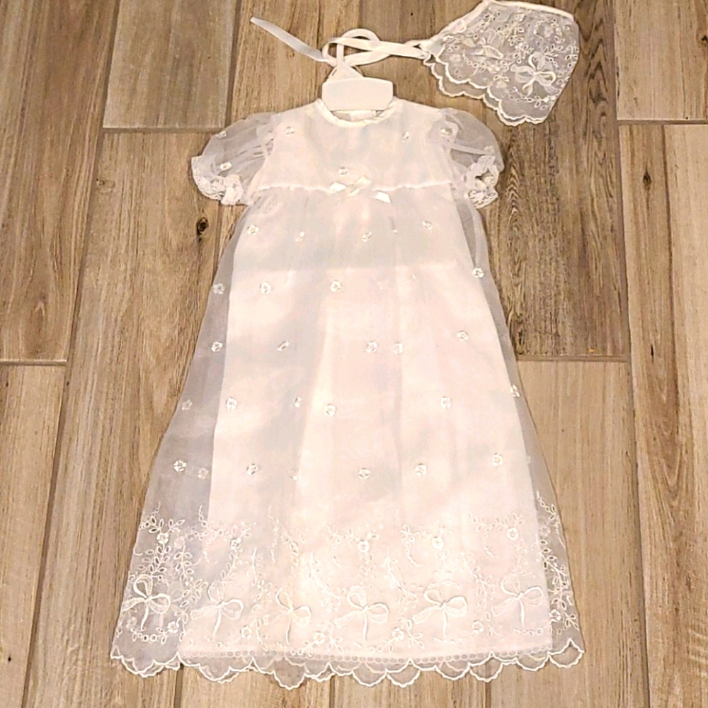Baptism dress 9 months